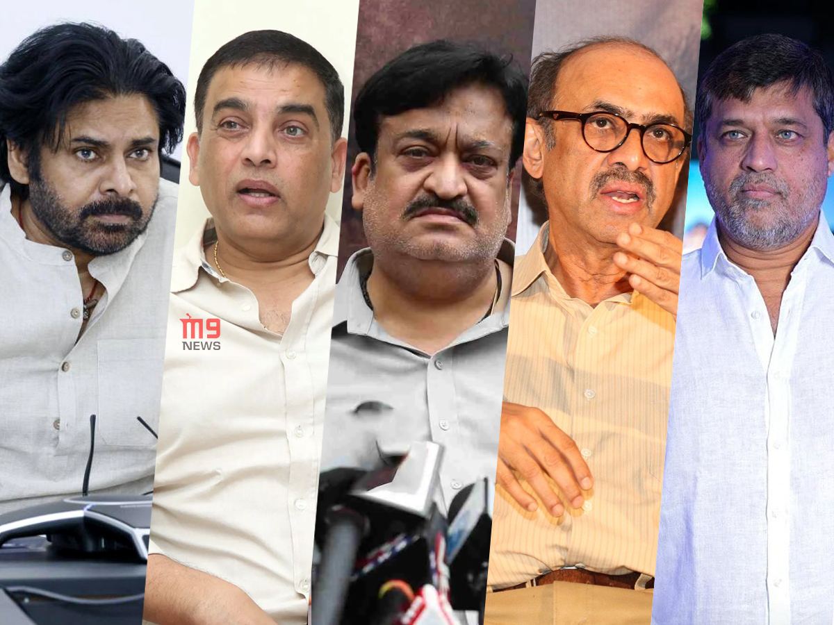Pawan kalyan Dil Raju Suniel Narang Suresh Babu Shirish Tollywood Issue