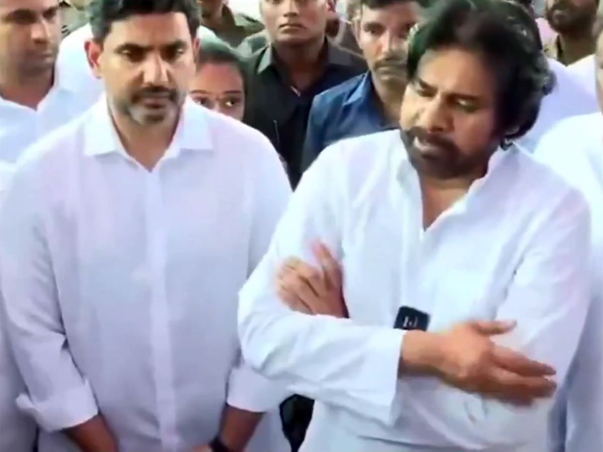 Pawan Kalyan Nara Lokesh Farewell To Veerjawan