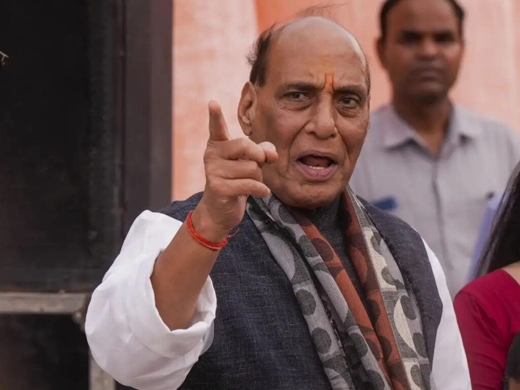 Our next target is Pakistan-occupied Kashmir: Rajnath Singh