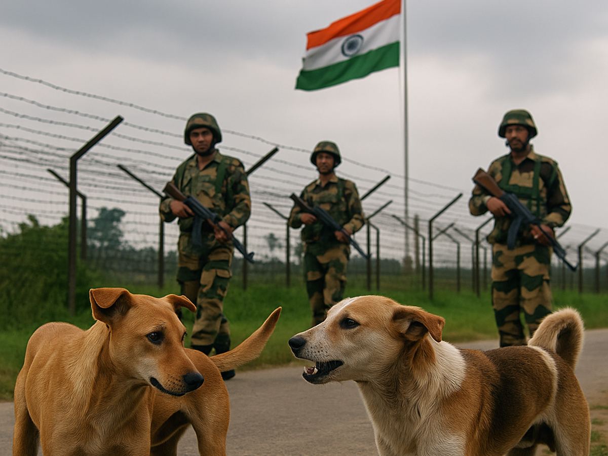 Stray Dogs Save Indian Soldiers; Foil Terror Attack