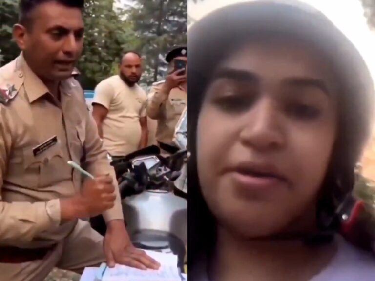 Viral Video: Woman Slapped for Exposing Cop