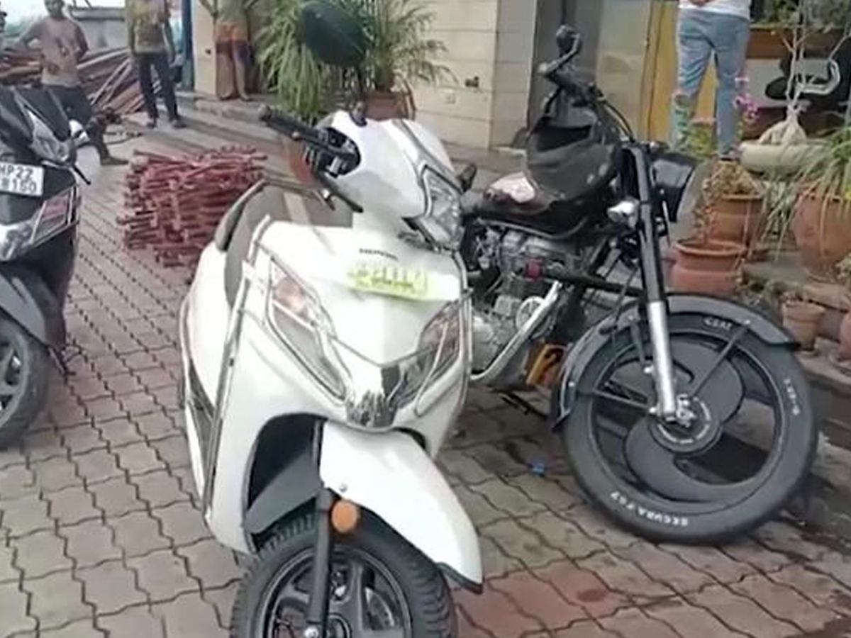 14L Plate on 1L Scooter?