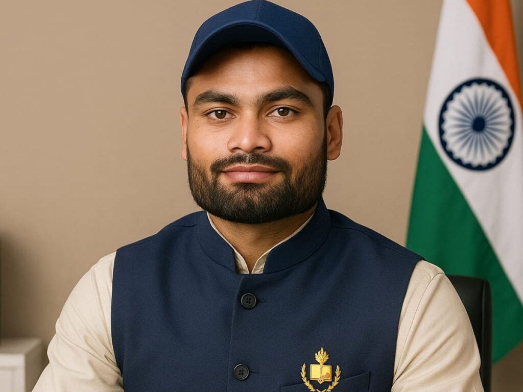 9th Pass Rinku Singh as Education Officer