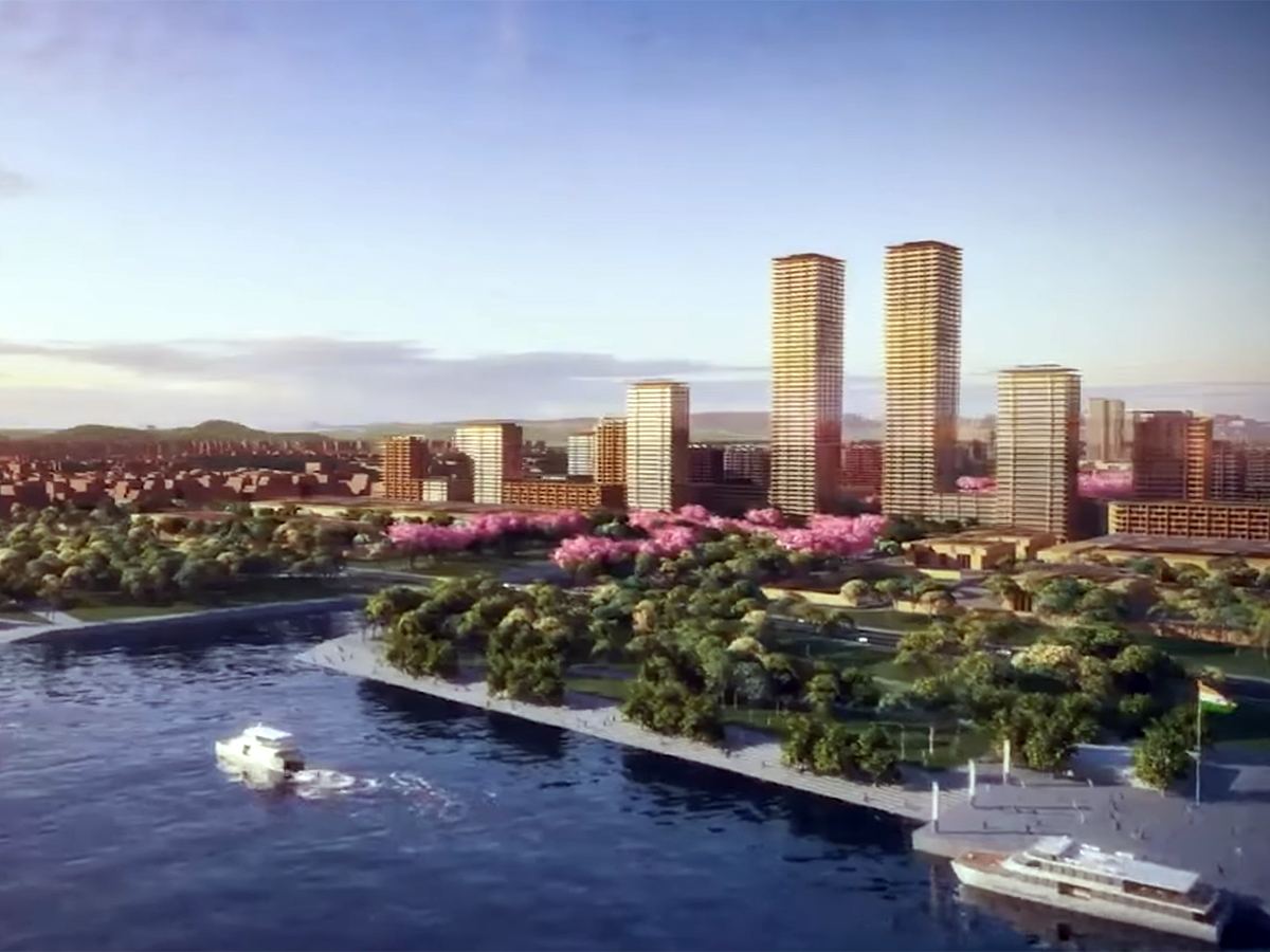 Amaravati Secretariat, Central offices Amaravati, Amaravati iconic towers, Andhra capital development, Amaravati staff housing, AP government plan