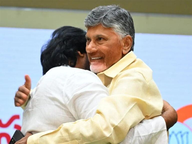Friendly Bond Between Chandrababu Naidu & Pawan Kalyan
