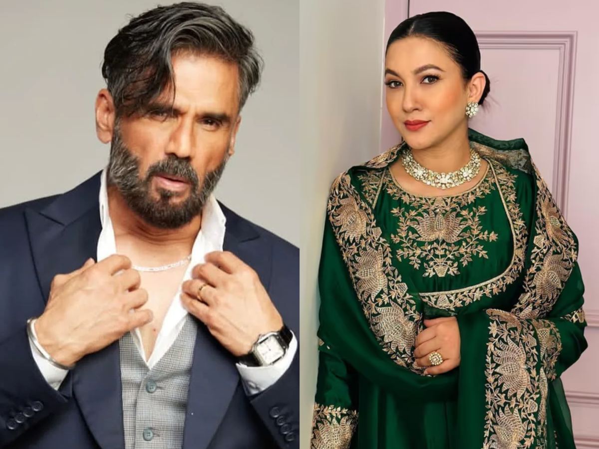 Gauahar Khan Slams Suniel Shetty Comment
