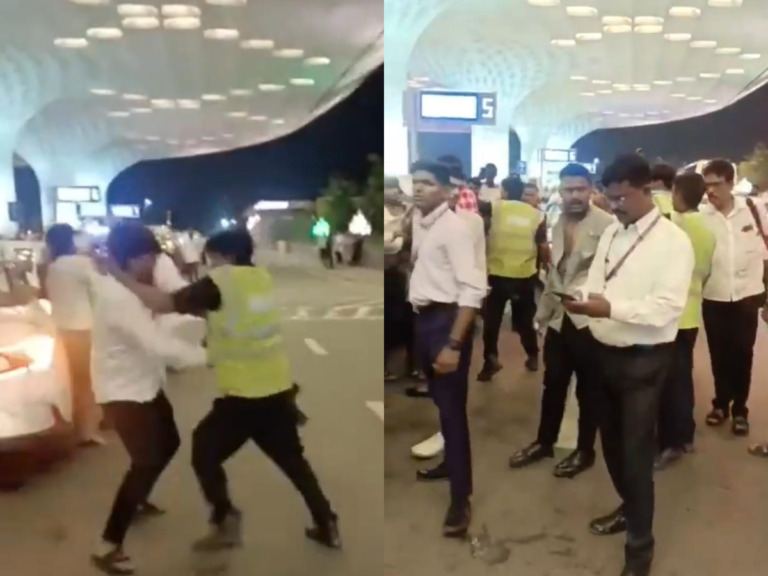 Huge Airport Brawl Over Petty Dispute