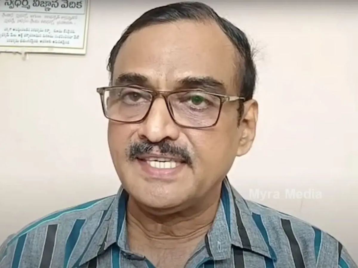 journalist-vvr-krishnam-raju: Sakshi Media Used Me As a Pawn