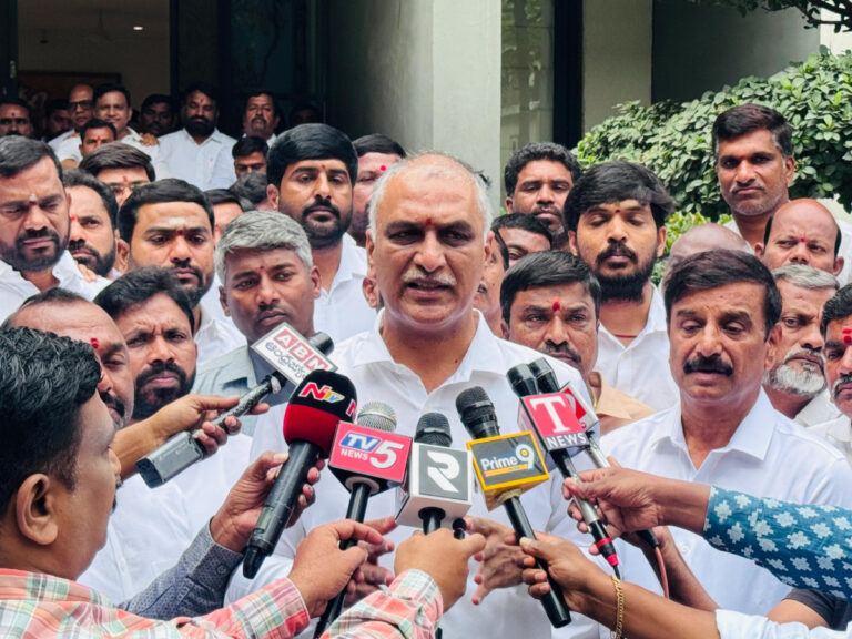 Kaleshwaram Case: 45-Minute Probe of Harish Rao