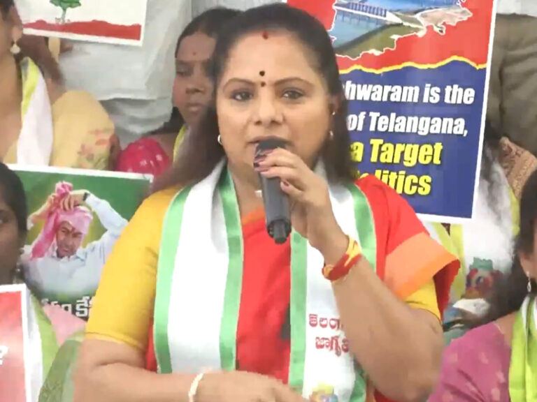 Kavitha Is Using Chandrababu Name For Telangana Jagruthi Party