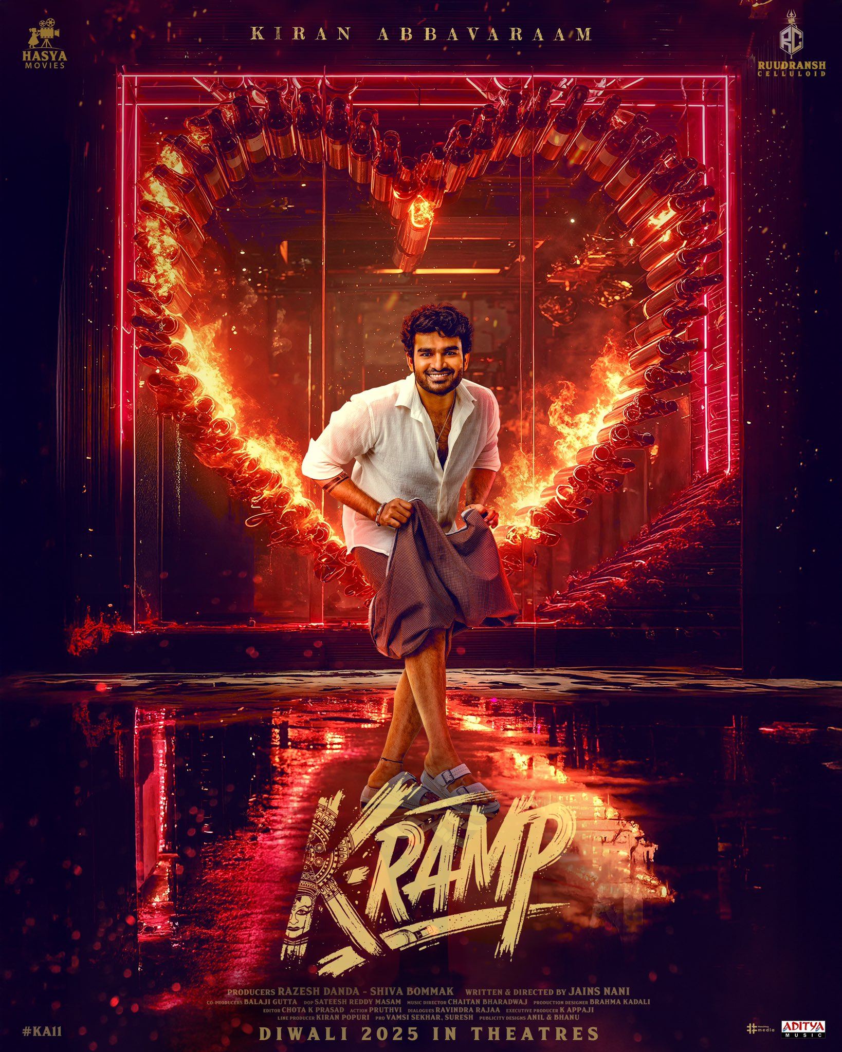 Kiran Abbavaram’s K-Ramp First Look Promises Craziest Entertainer