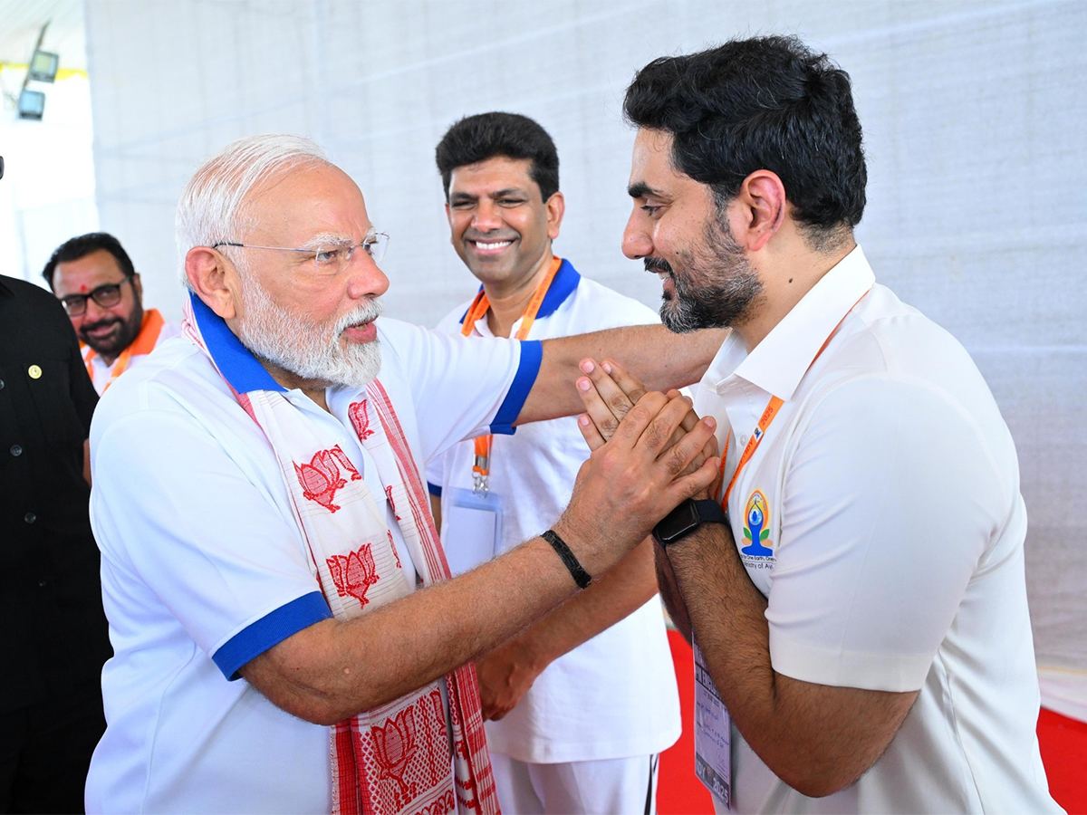 Modi Congratulates Nara Lokesh