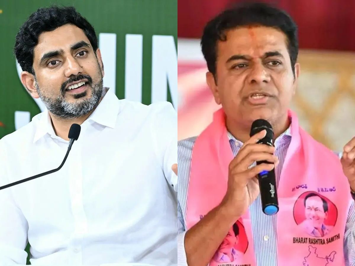 Nara Lokesh and KTR Political Graphs
