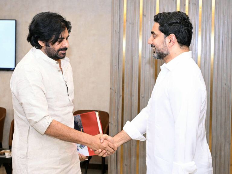 Pawan Kalyan Nara Lokesh