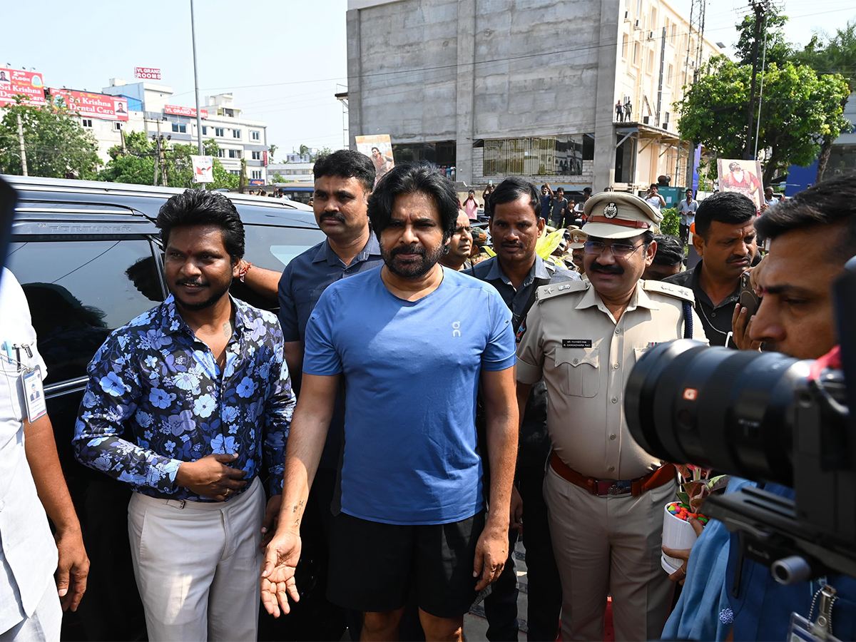 Pawan Kalyan Opens A Saloon