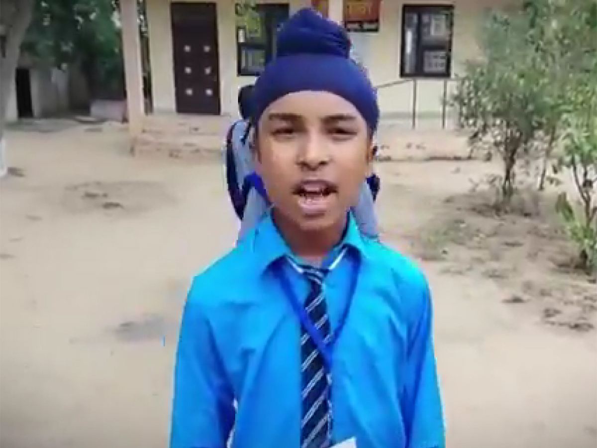 Punjab Kids Talk Telugu