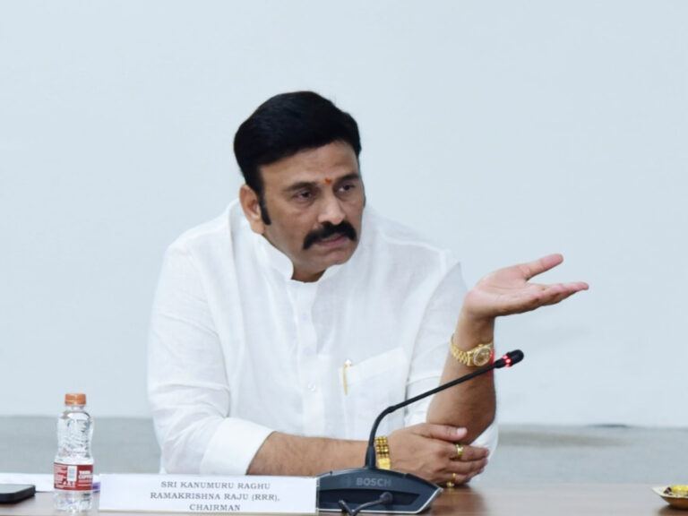 Raghurama Krishna Raju Complains About Protocol