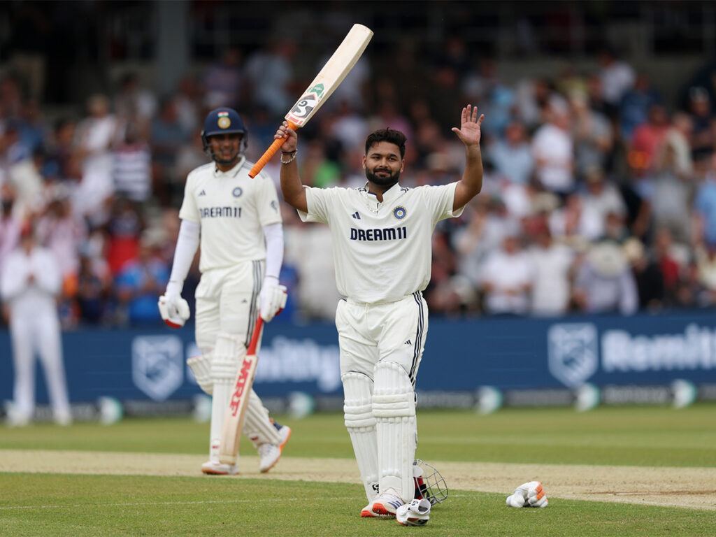 Rishabh Pant Century