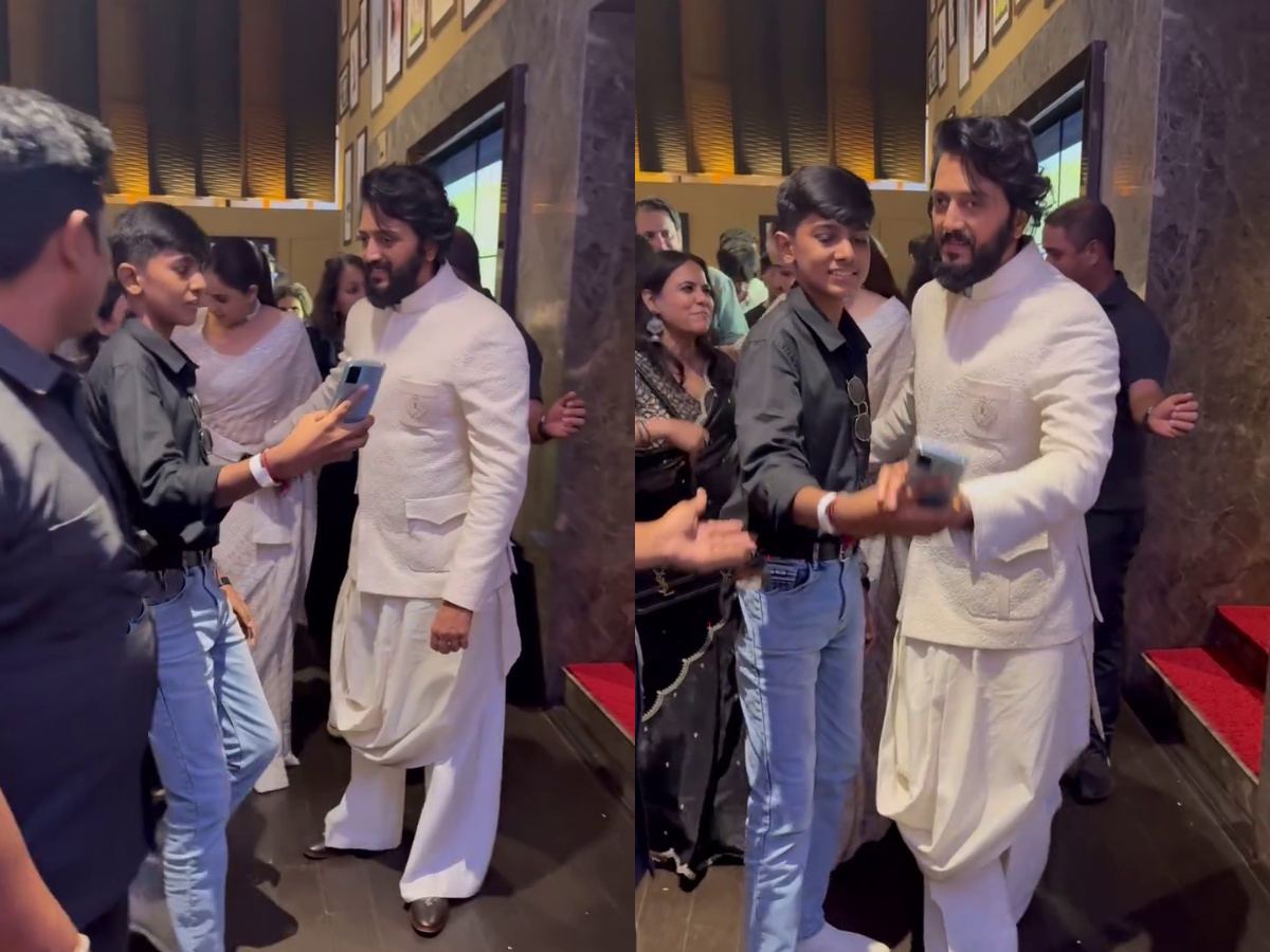 Riteish Deshmukh Sitaare Zameen Par Premier