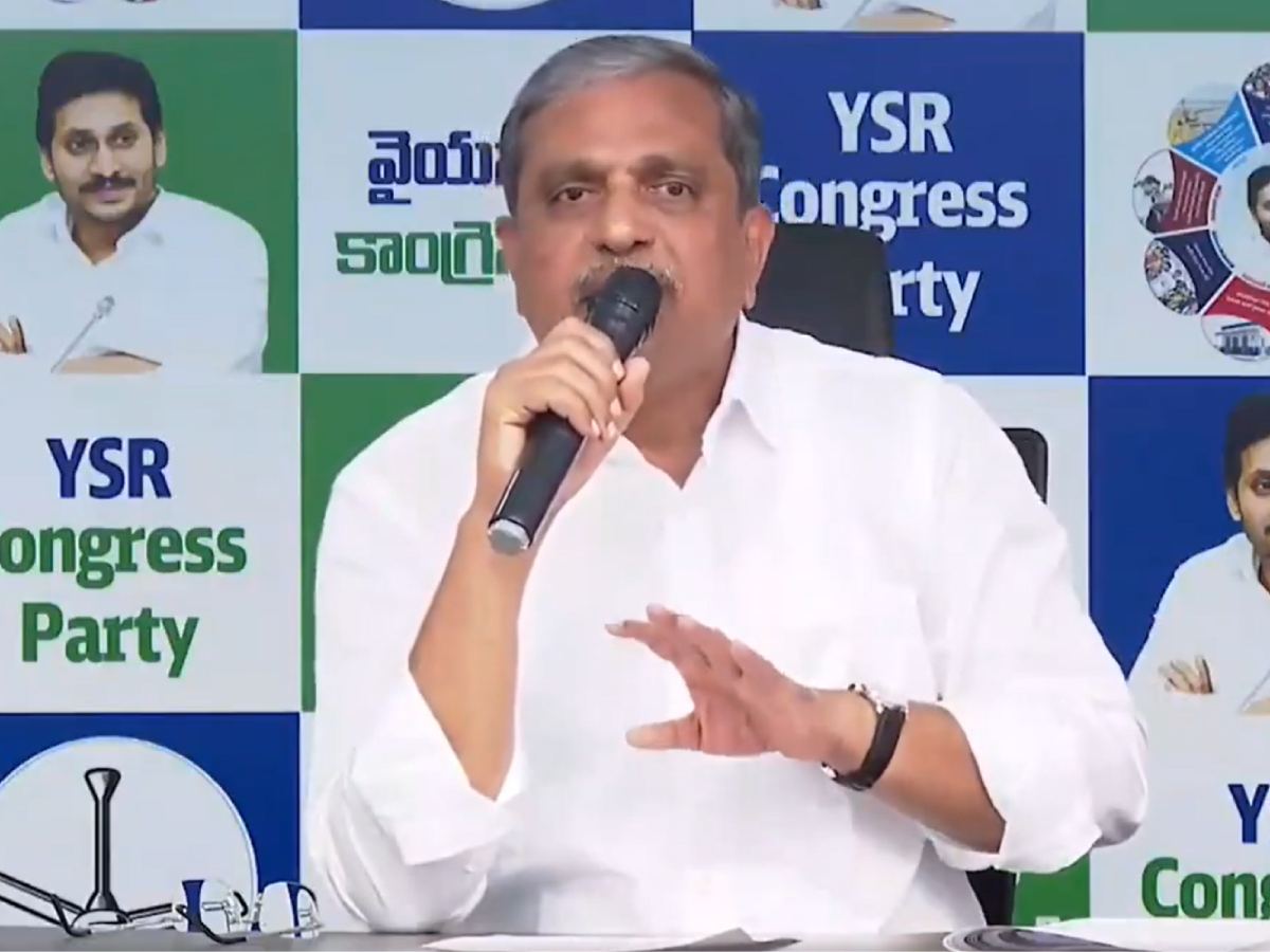 Sajjala Comments Underline Real Problem Of YSRCP
