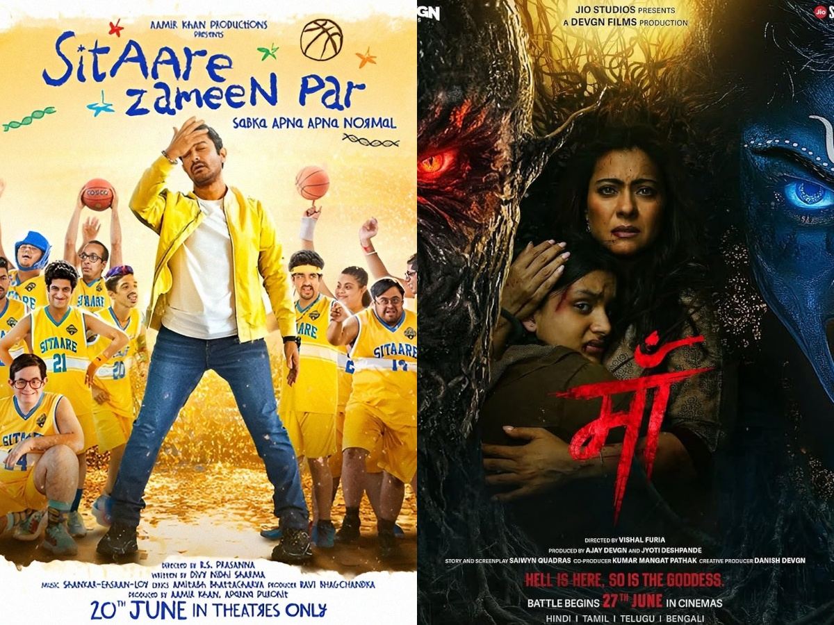 Sitaare Zameen Par vs Maa Box Office