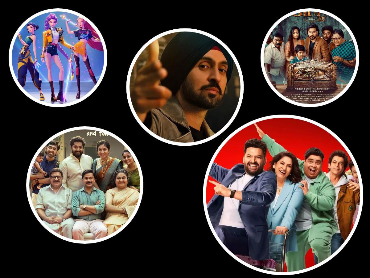 The Great Indian Kapil Show 3 K-pop- Demon Hunters, Jinn - The Pet Prince and Family Detective Sherdil