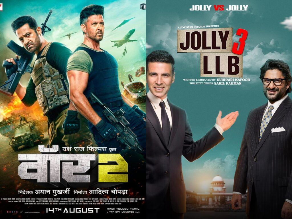 WAR 2 and Jolly LLB 3: Bollywood's Biggest Hopes at Box Office in 2025