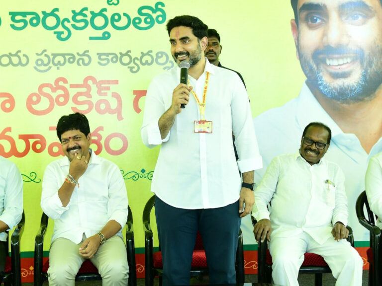 Work Hard When in Power No Arrogance: Nara Lokesh