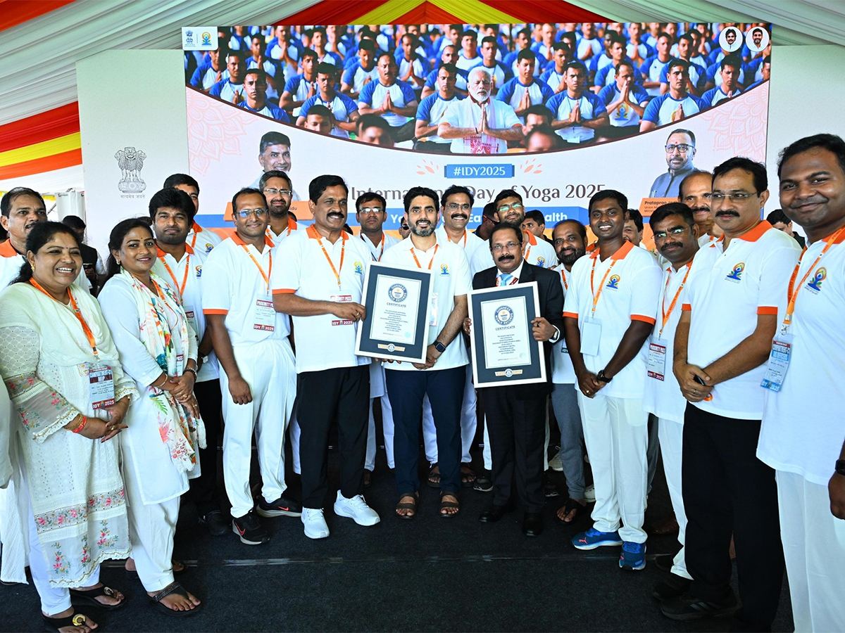 Yogandhra 2025 Vizag Sets Guinness Book Record