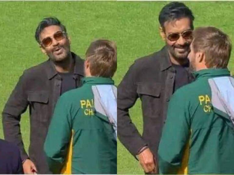 Ajay Devgn Trolled Viral Pics with Shahid Afridi