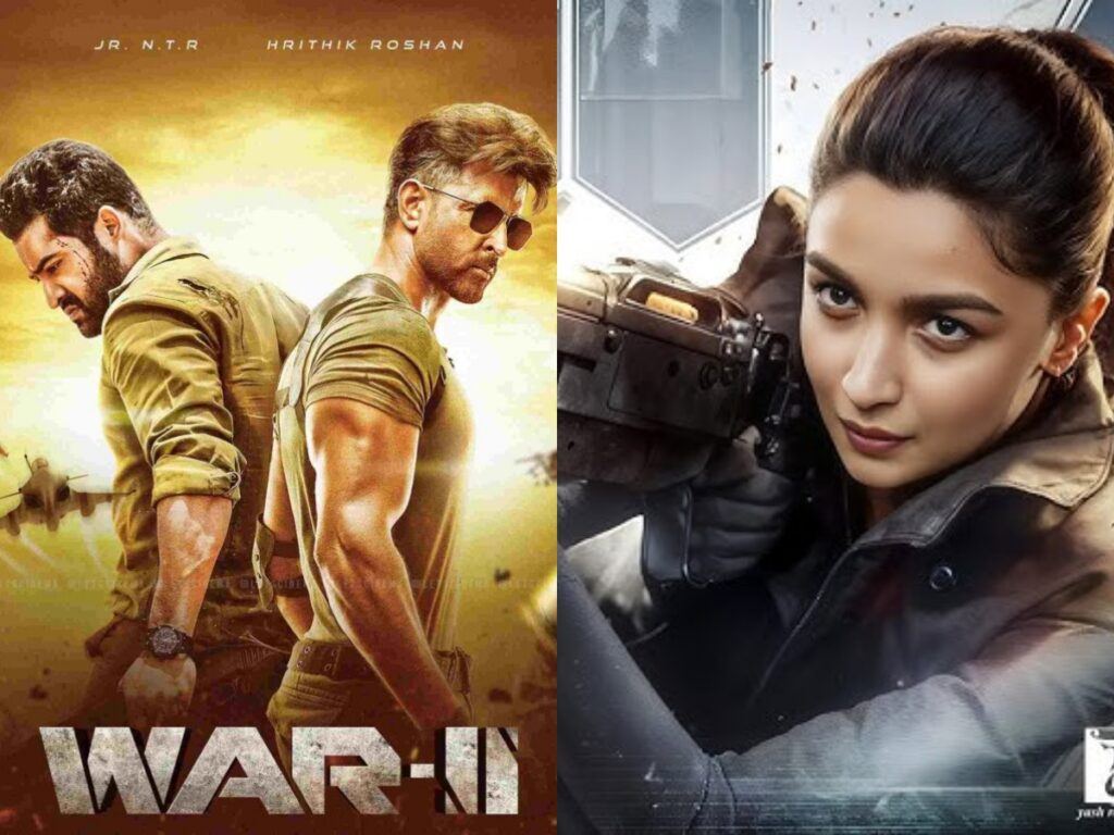Alia Bhatt and Hrithik Roshan representing Spyverse challenge