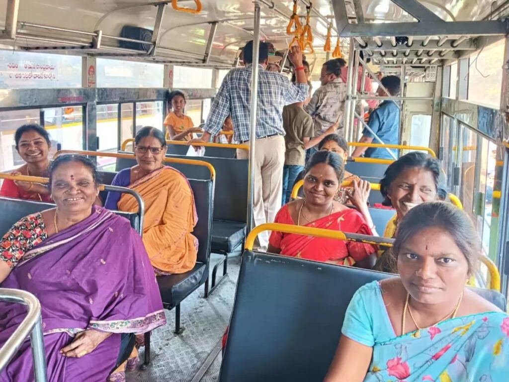 Free Bus Travel for Women In AP Starts From August 15