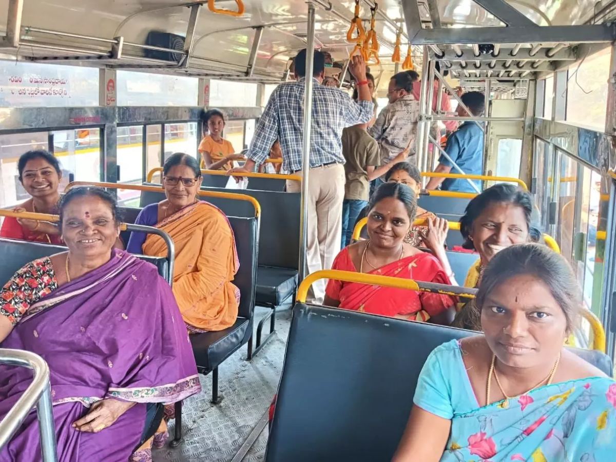 Free Bus Travel for Women In AP Starts From August 15