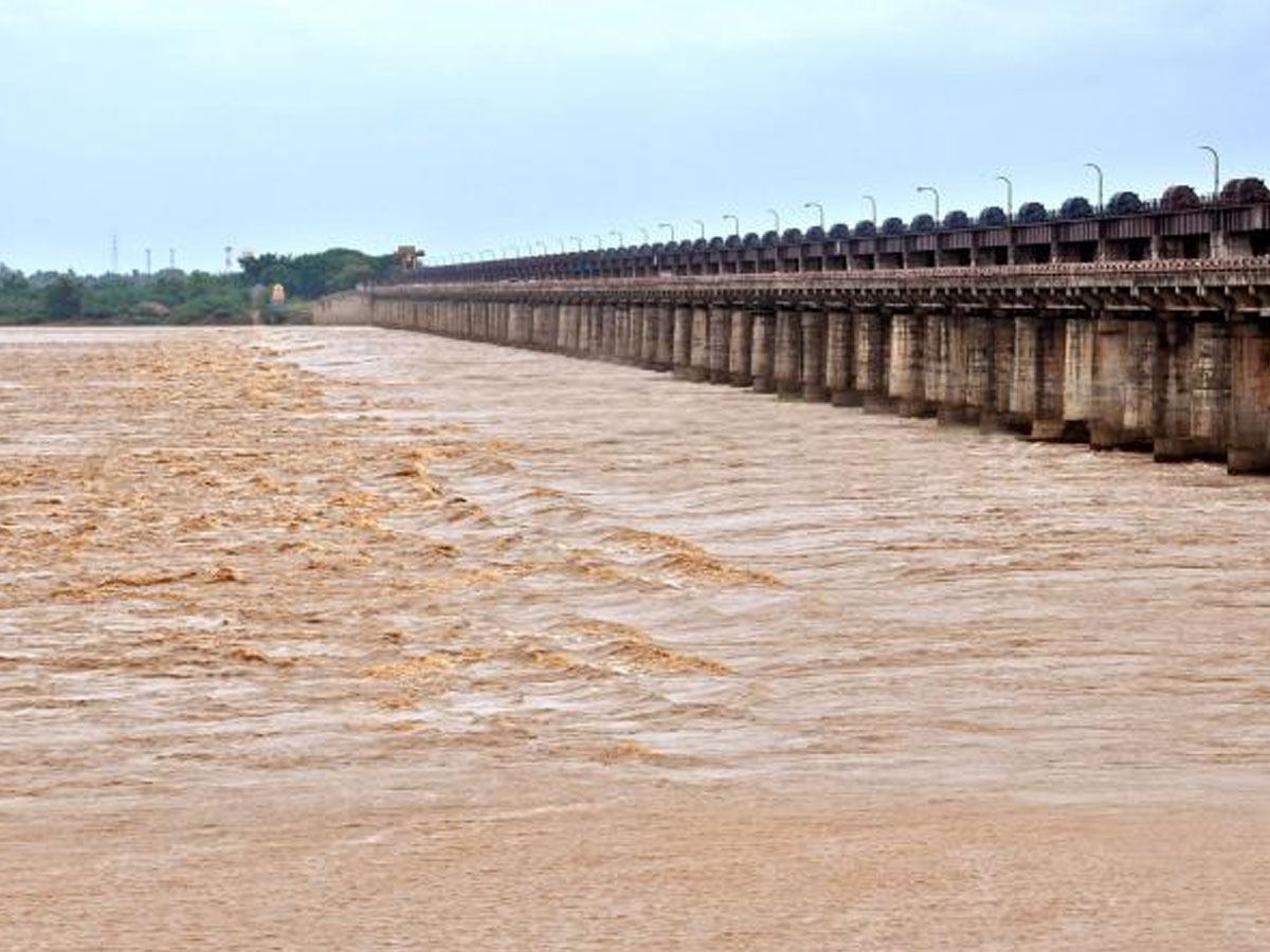 Godavari Flooding at Dhavaleswaram
