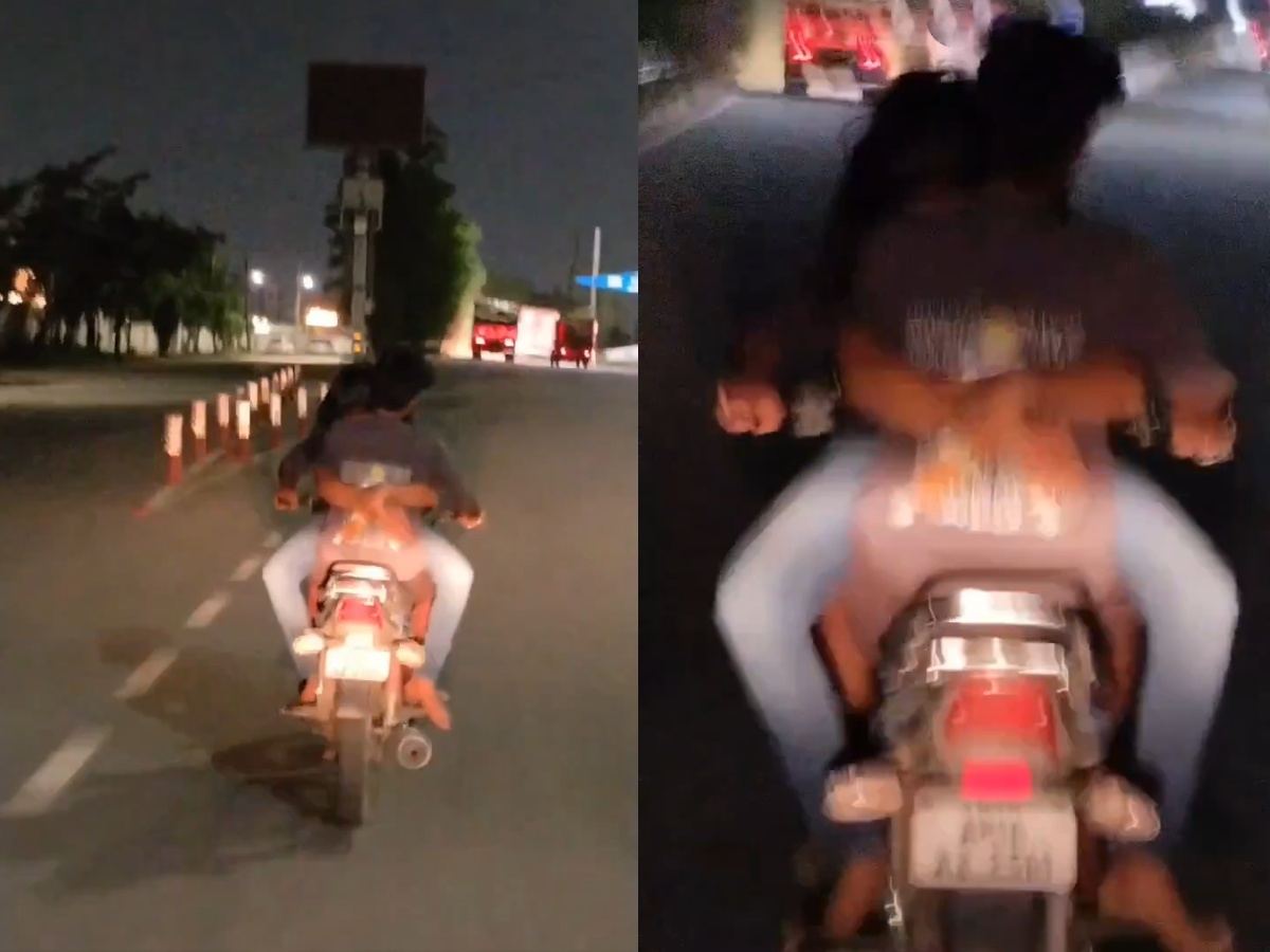 hyderabad-couple-sparks-outrage-with-risky-bike-stunt-video