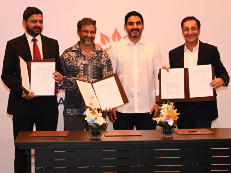IT Minister Nara Lokesh Signs MoUs in Singapore