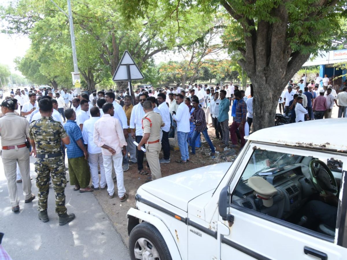 Jagan Mohan Reddy Bangarupalyam Tour