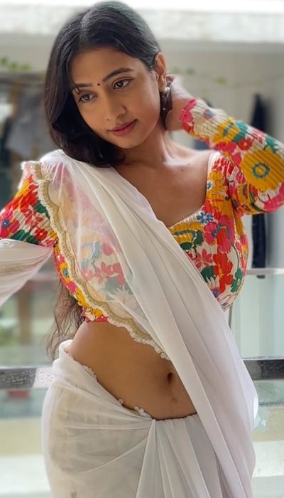 Kaleshwari Patel Saree Swap