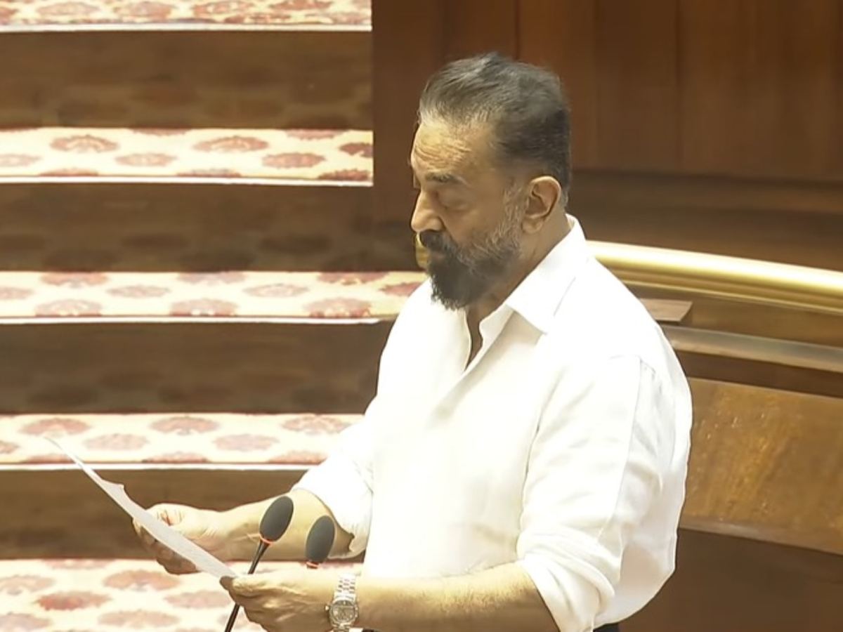 Kamal Haasan Is Now A Rajya Sabha Member