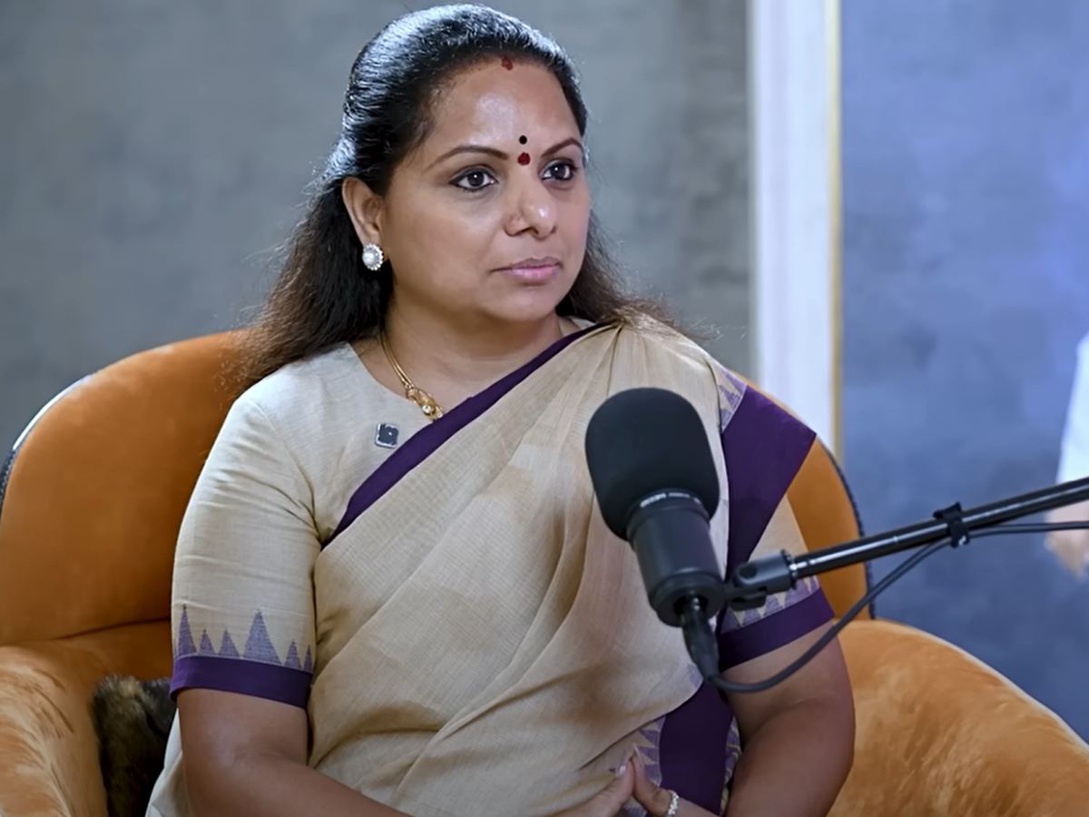 Kavitha Speaks About Family and Party Support