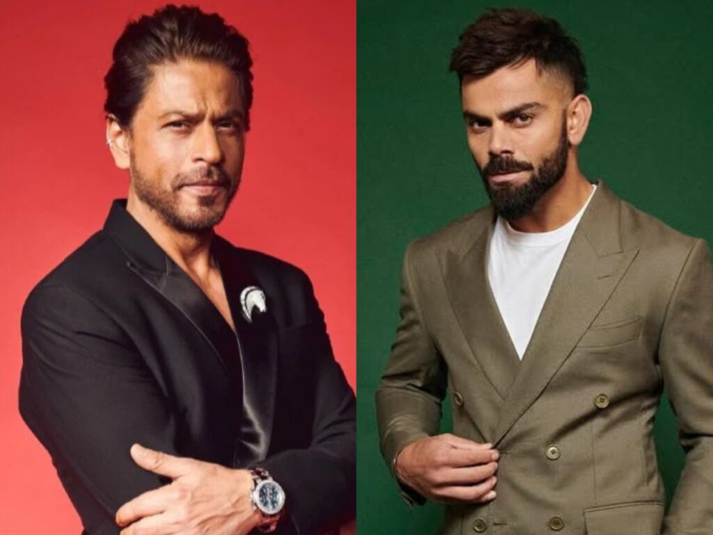 Virat Kohli and SRK fans clash online