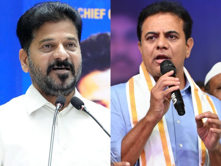 KTR Revanth Reddy Debate