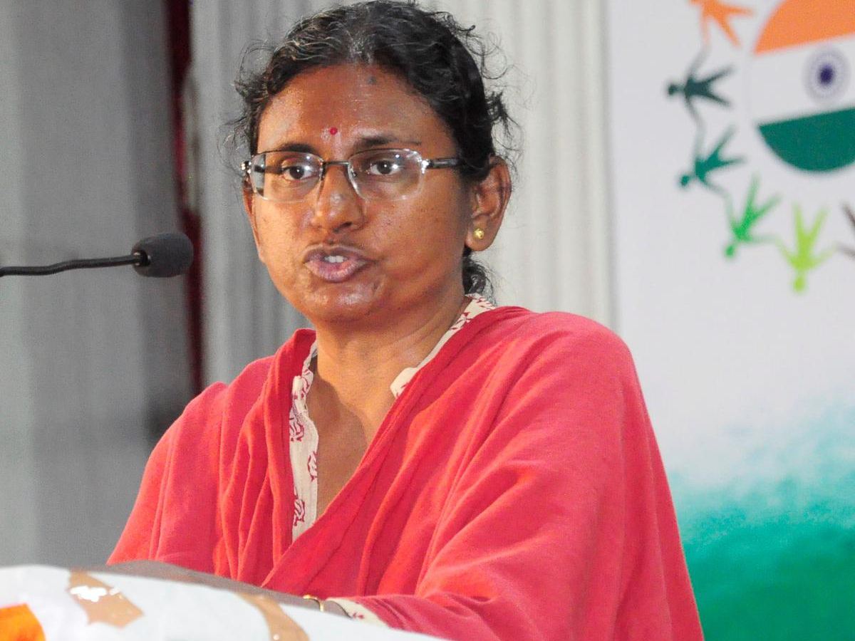 Meenakshi Natarajan Padayatra in Telangana