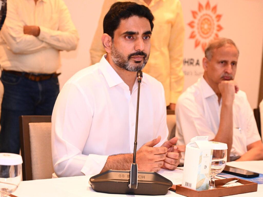 Nara Lokesh Asks Microsoft for Experiential Zone in AP