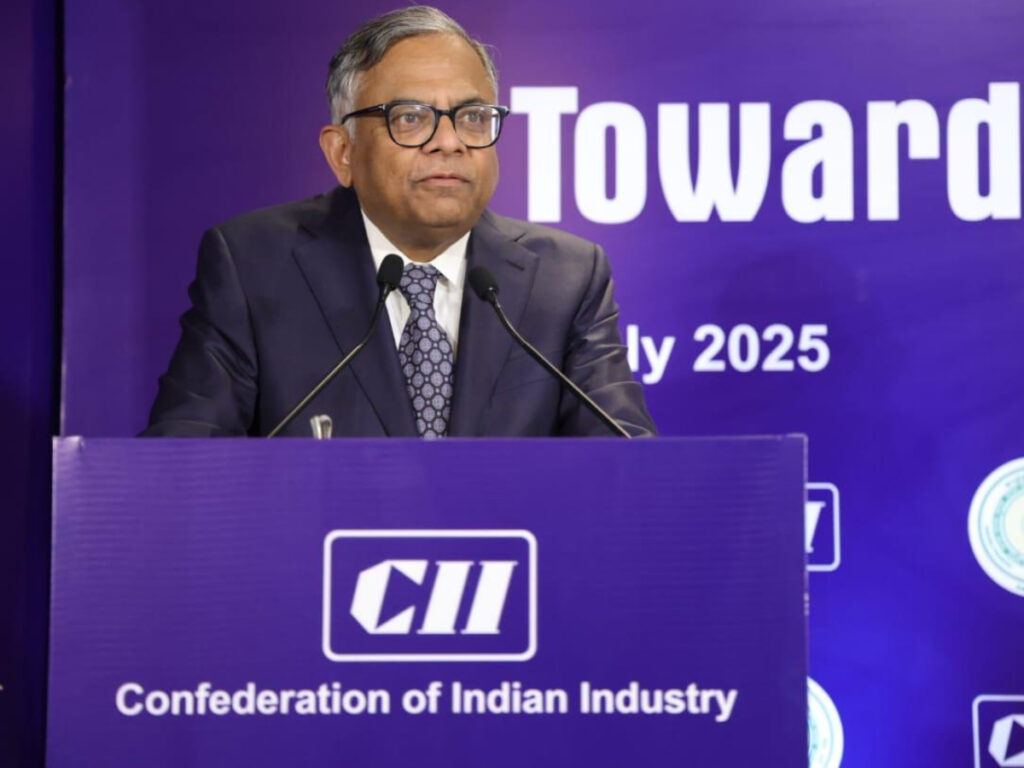 Tata Chairman Chandrasekaran Hails CBN IT & AP Vision