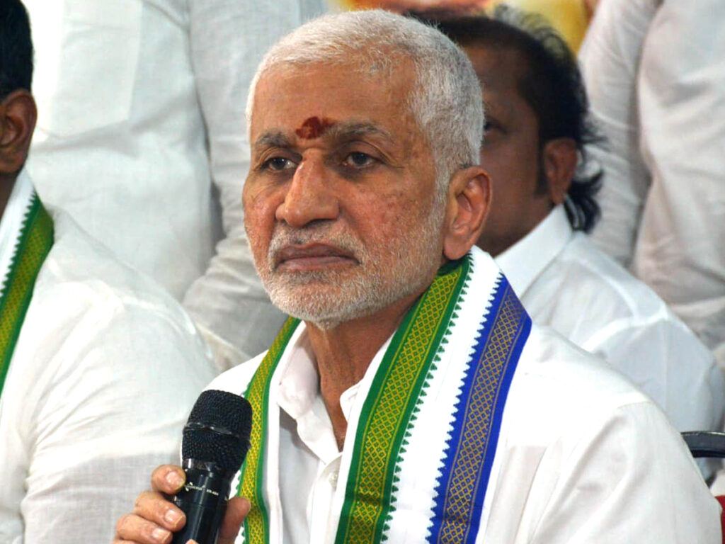 Vijayasai Reddy Backstab Jagan