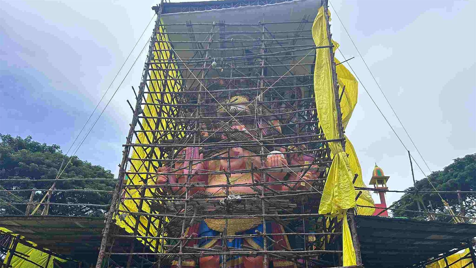 69-feet Khairatabad Ganesh idol