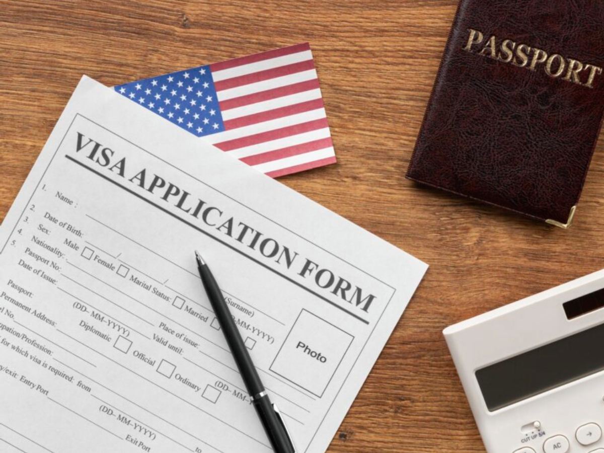 US embassy F1 visa refusal applicants queue