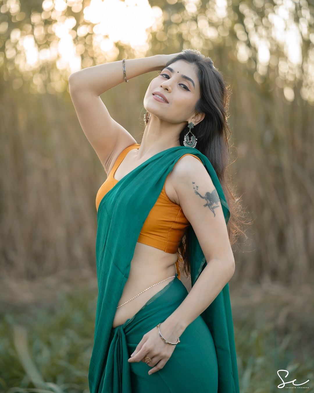 Stunning elegance shines in Waist Chain on Point: Abhimanika gallery shot.