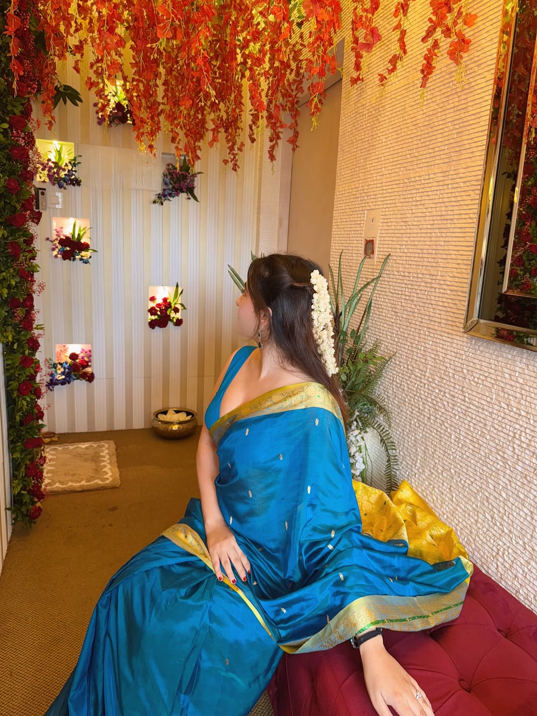 Calm yet captivating, Aditi Budhathoki stuns with effortless graceful beauty.
